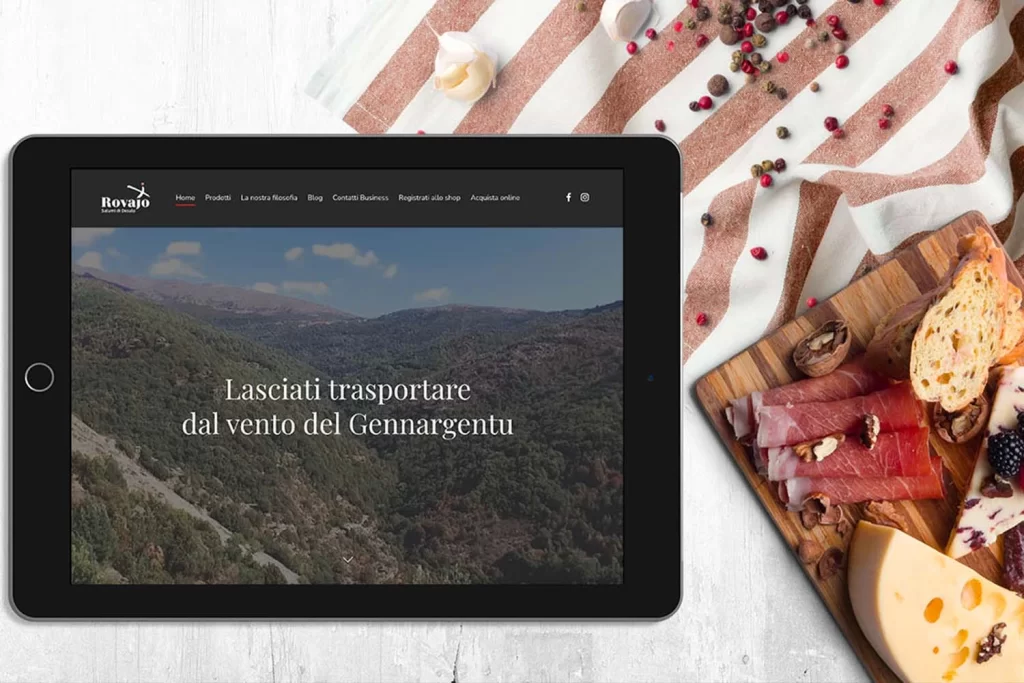Copertina-sito-rovajo-tràtos schermata della home di rovajo