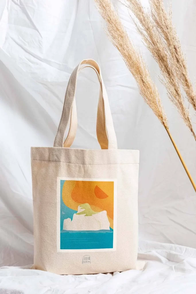 Tote bag con il pan di zuccchero